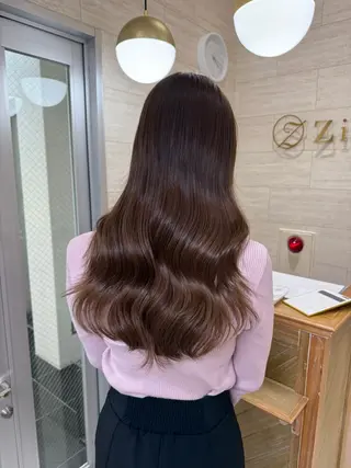 ロング Zina 熊本店 ワンホン/Juranのヘアスタイル