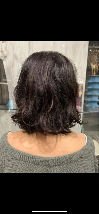 ミディアム カラー ROBBY所属・松井美樹/似合わせ ガーリー・韓国のヘアスタイル