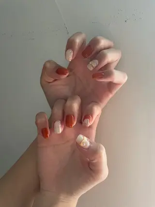 ネイル 甲府市徳行 🧸prunelleのネイルデザイン