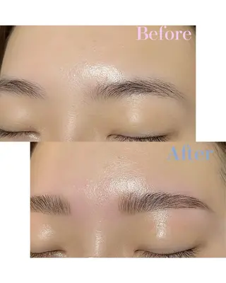 アイブロウ 𝐄𝐦𝐮 .のマツエク・マツパデザイン