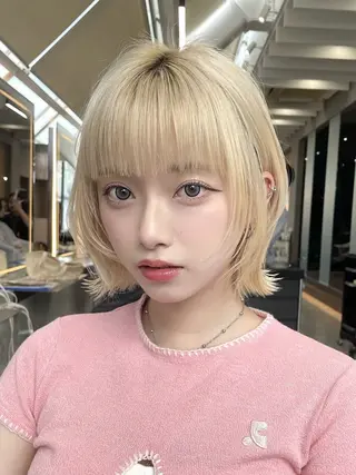 ショート カラー Lond Bloom 天神ショート/ボブのヘアスタイル