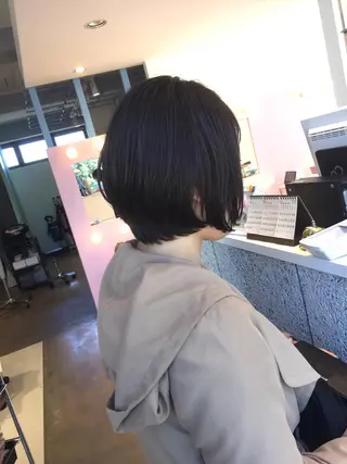 ショート 所渉/韓国レイヤー /ウルフカットのヘアスタイル