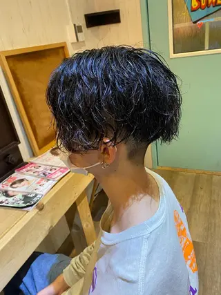 パーマ メンズ 🔹YUTA🔹 メンズパーマのヘアスタイル