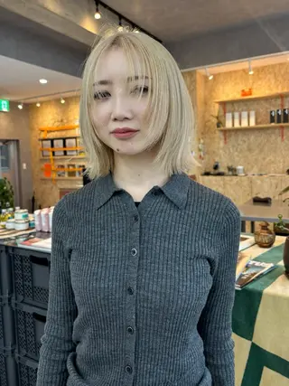 ミディアム カラー 栄・伏見 JOULE'Sのヘアスタイル