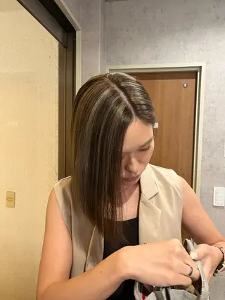 ロング カラー ✨️💎山口 真依💎✨️のヘアスタイル