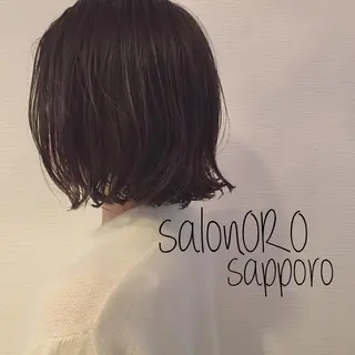 ショート カラー パーマ toiro by lien hair atelier所属・池田 真由美のヘアスタイル