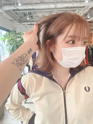 ショート LATTE  渋谷所属・♡レイヤーカット れお♡のヘアスタイル