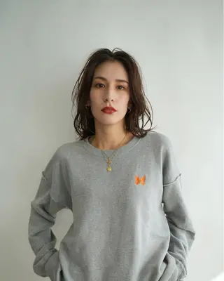 ロング ANY/須田 麻人/ハードパーマのヘアスタイル