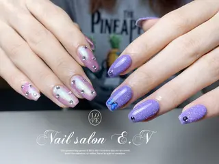 ネイル E.N🦋 長さ出し/持ち込みのネイルデザイン