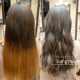 ロング カラー 【くせ毛さんのお悩み 解決🍀】栗橋のヘアスタイル