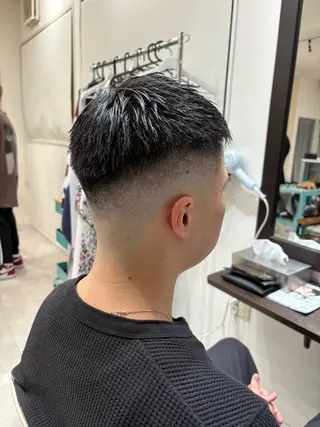 ショート メンズ CUCUMBER所属・本間 颯太のヘアスタイル