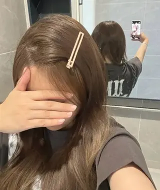 ロング カラー 🎀𝑹𝑰𝑲𝑶 🎀【福島・梅田】のヘアスタイル