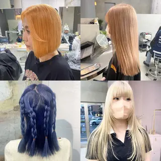 ロング カラー qulim所属・前橋 姫奈のヘアスタイル