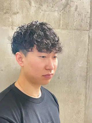 ショート パーマ YOSHIZAWA Inc. PREMIUM   築地店所属・爲清 葵のヘアスタイル