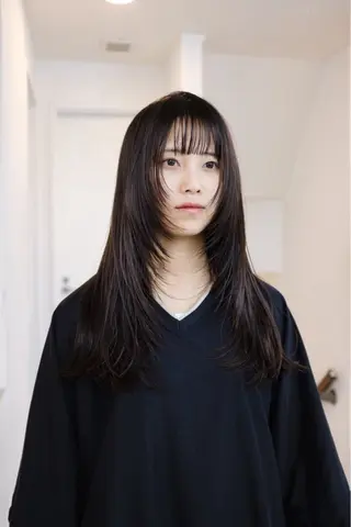 ロング ヘアアレンジ 🦠デザインカラー/ 魚瀬あおい🦠のヘアスタイル