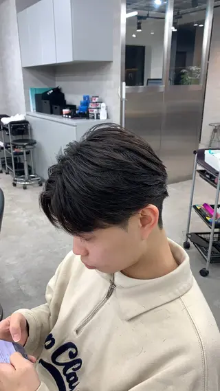 ショート パーマ メンズ ⚡️メンズ特化⚡️ RYUKIのヘアスタイル
