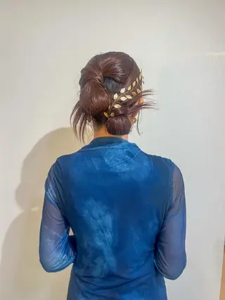 ロング ヘアセット/金山 佐野 妃都美のヘアスタイル