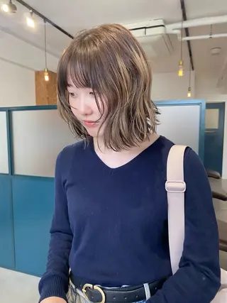 ショート YUUKI/ボブ パーマ.ウルフのヘアスタイル