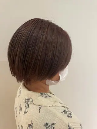 ショート レイヤーカット🎀 kanaのヘアスタイル