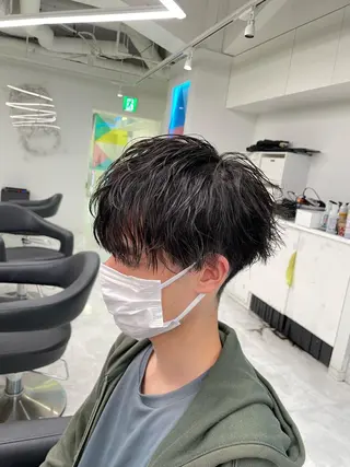 ショート パーマ メンズ 【メンズ特化】 笹目純のヘアスタイル