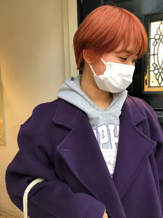 ショート カラー NOUN所属・eri kinjoのヘアスタイル