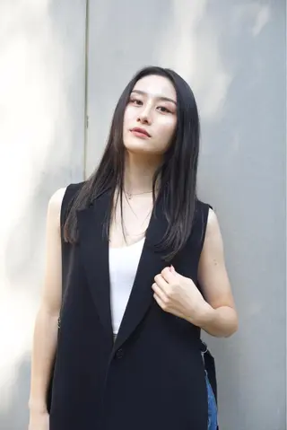 ロング パーマ 透明感◎ / 艶髪 /  森田のヘアスタイル