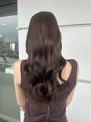 ロング 髪質改善×韓国ヘア 🫧天神美容室のヘアスタイル