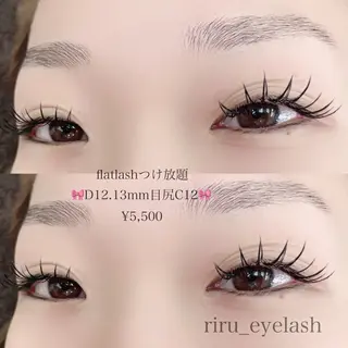 マツエク・マツパ enable所属・Riru eyelashのマツエク・マツパデザイン