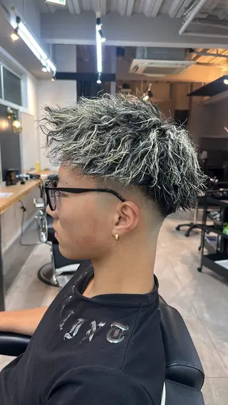 パーマ メンズ 池田隼也 メンズ/パーマのヘアスタイル