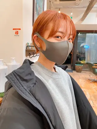 ショート カラー メンズカット特化柏駅 徒歩3分LOUのヘアスタイル