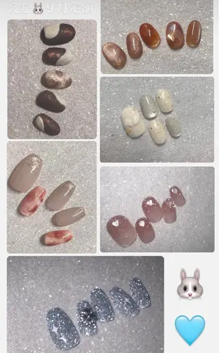 メンズ ネイル 爪ケア/深爪 自爪育成 🐰えむのネイルデザイン