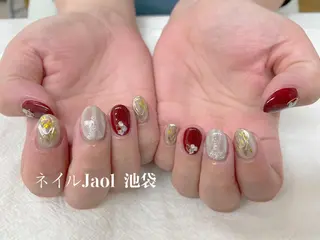 ミディアム nail jaol池袋店所属・ネイルJaol 池袋のネイルデザイン
