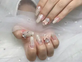 ネイル 【Eclat エクラ】nail&beauty所属・Eclat〔エクラ〕 MOEKA𝜗𝜚*のネイルデザイン