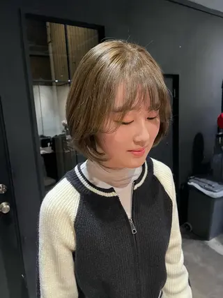 ショート anri/梅田/ 透明感カラーのヘアスタイル