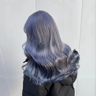 セミロング カラー ヘアアレンジ 🫧渋谷🫧 DANCE🫧のヘアスタイル