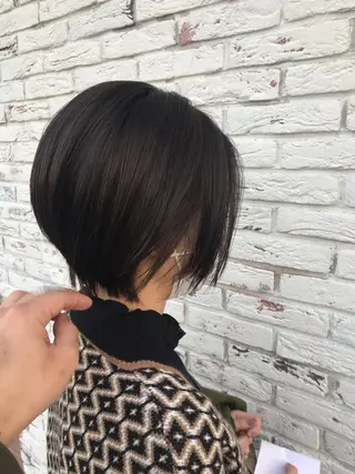 ショート [髪質改善] 北生駒 店長/古居聖理のヘアスタイル