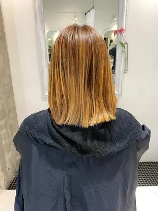 ミディアム カラー ducha所属・DUCHA Tomida naoのヘアスタイル