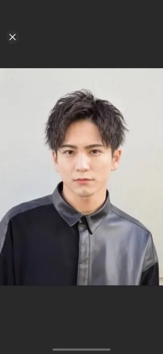 ショート PARK.なんば本店 ミルボンAujua認定サロン[パーク]所属・辻優太/韓国ヘア/メ ンズ/ダウンパーマのヘアスタイル