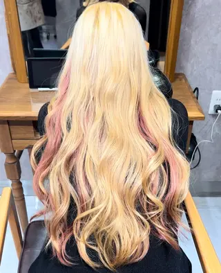 ロング カラー 鹿児島 天文館 Colore凜のヘアスタイル