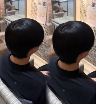 メンズ 杉本 奈々美のヘアスタイル