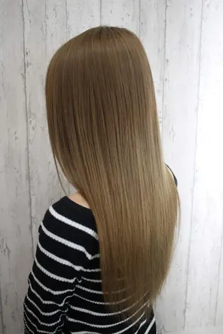 ロング カラー チビ編み込みエクステ シールEXどぅ〜すのヘアスタイル