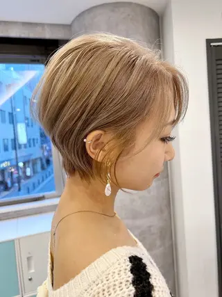 ショート ケアブリーチ🌟 ♢WATARU♢のヘアスタイル