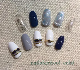ネイル センター南 eclatのネイルデザイン