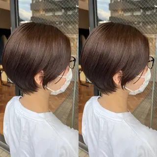 ショート カラー 🌟大人ショート🌟 三井裕司のヘアスタイル