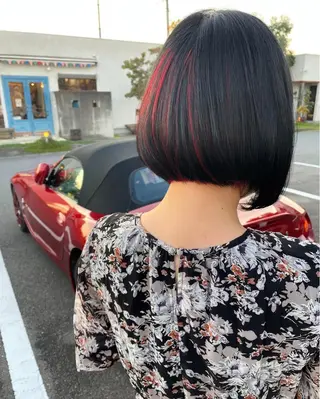 ショート カラー 長谷川 朋樹のヘアスタイル