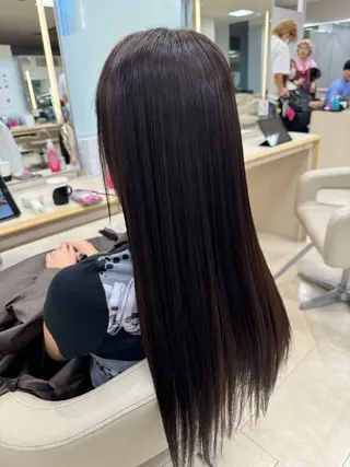 カラー 髪質改善/縮毛矯正/ 暖色カラー💫のヘアスタイル