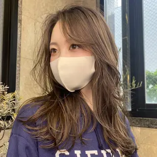 ミディアム カラー リピート率No.1✨ ユウキのヘアスタイル