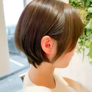 ショート カラー パーマ ヘアアレンジ メンズ キッズ マツエク・マツパ Luela堅田所属・田中 裕士のヘアスタイル