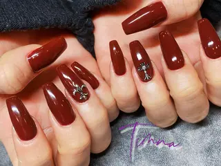 ロング NAILSALON 🍔Timna🍟のネイルデザイン