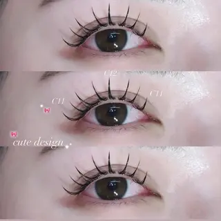 マツエク・マツパ M.O.D shibuya 道玄坂店所属・fuka 🤍のマツエク・マツパデザイン